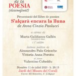 Dia mundial de la poesia - Presentazione del volume di poesia bilingue "S’alçarà encara la lluna" di Anna Cinzia Paolucci